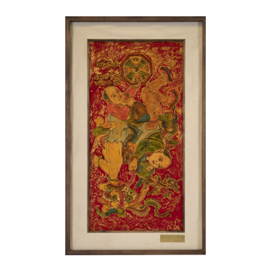 Lacquer Painting ( LƯỠNG NGHI SINH TỨ TƯỢNG )