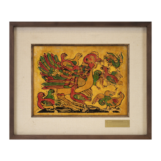 Lacquer Painting ( ĐÀN GÀ )