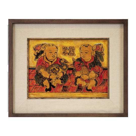 Lacquer Painting ( PHÚC LỘC SONG TOÀN )